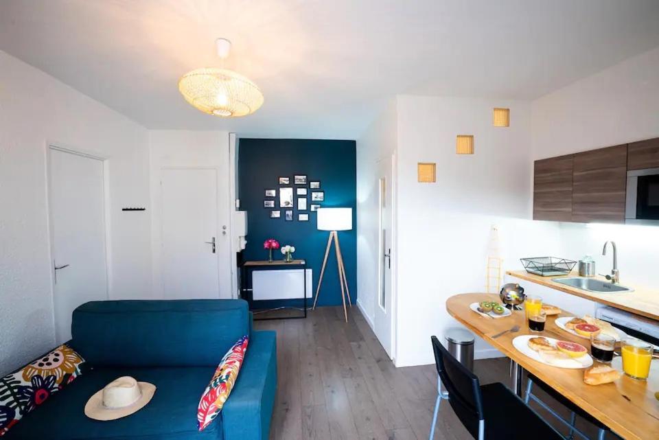 Appartement N2 Centre Village, Clim, Parking Gratuit إج مورت المظهر الخارجي الصورة